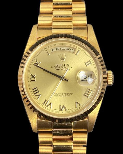 18k white gold oyster perpetual day-date ii rolex watch|Rolex 18k gold price.